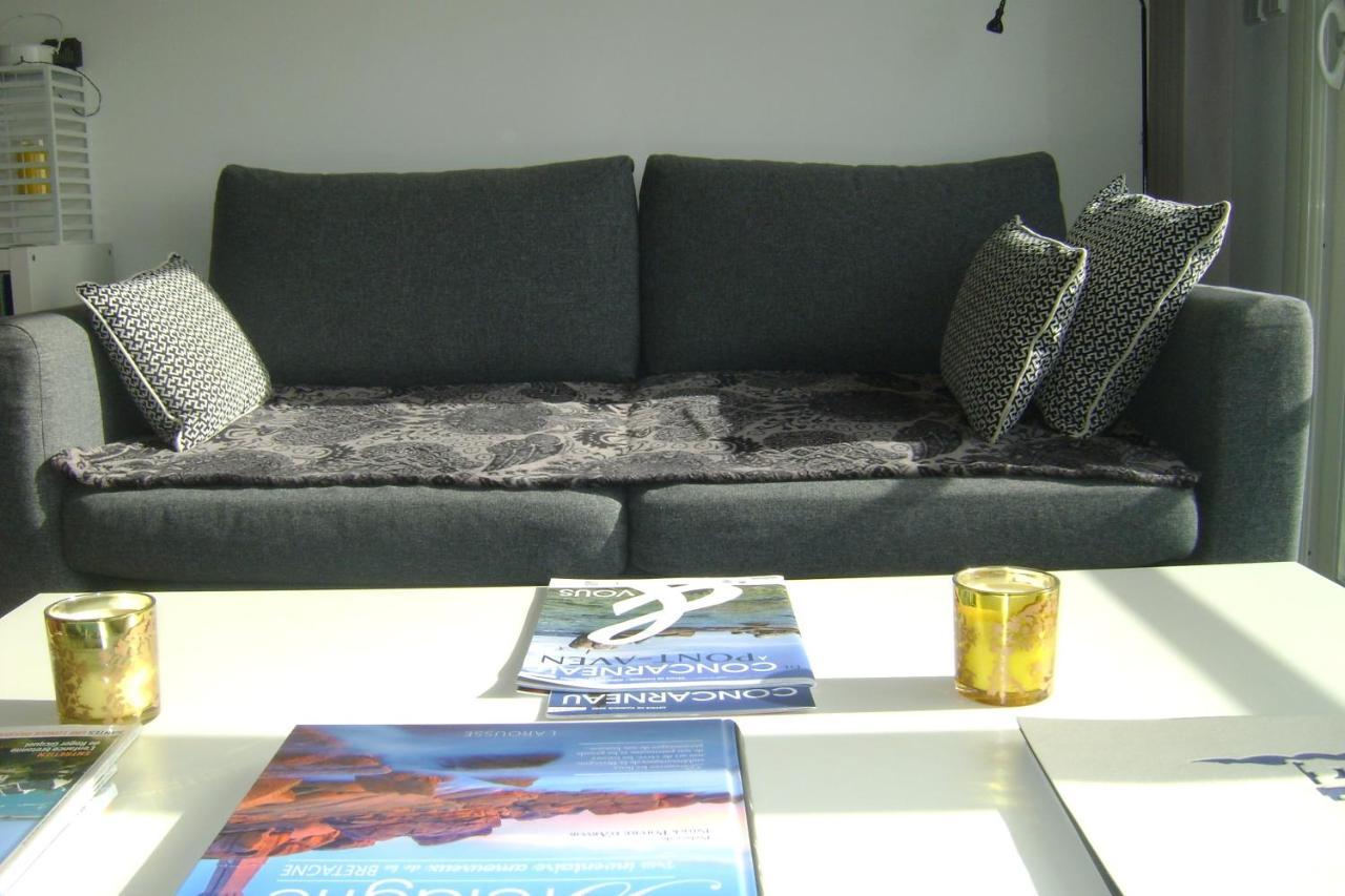 Appartement Corniche II - Superbe Vue Mer !!! Wir Sprechen Flieben Deutsch, Touristentipps, We Speak English Конкарно Екстер'єр фото